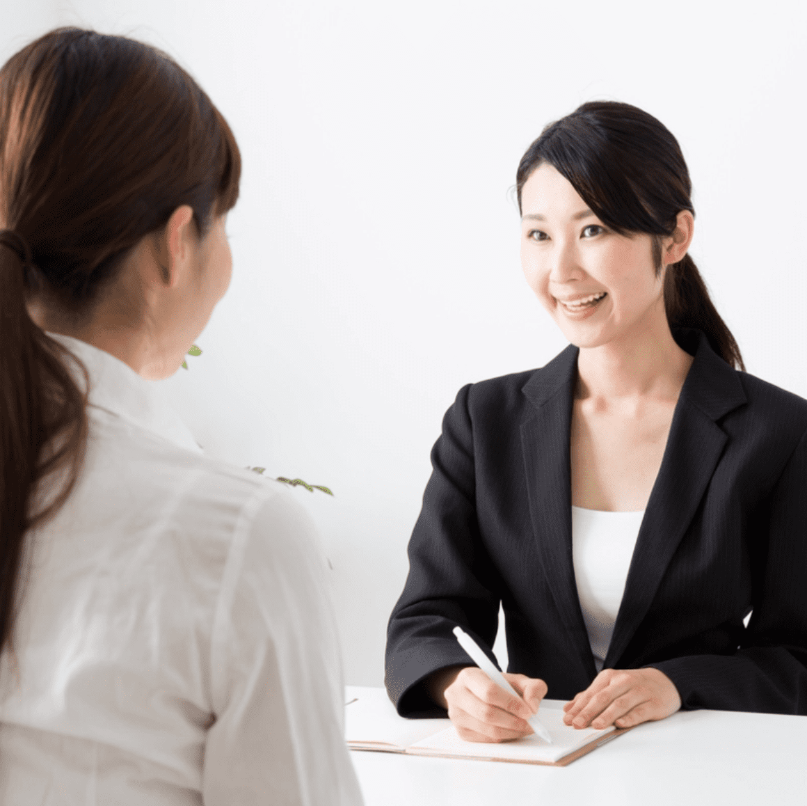 女性スタッフの対応が可能！